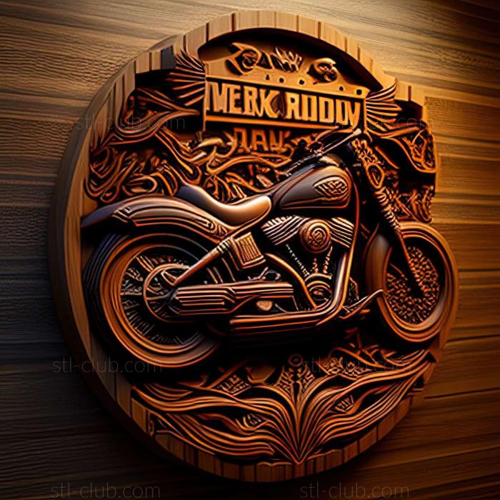 3D модель Harley Davidson Switchback (STL)